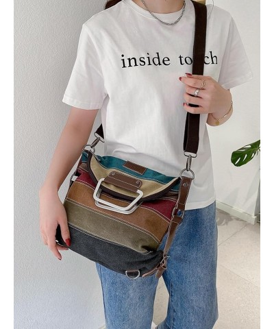 Women Backpack Bag Crossbody Canvas Bag Multi functional Handheld Shoulder Bag BAG139-1091 Bag139-1091 $25.30 Backpacks