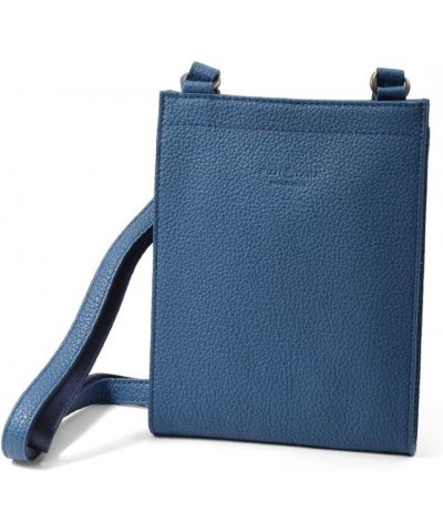 Genuine Leather Shoulder Bag, Made In Japan, No.664103 Blue $94.12 Shoulder Bags