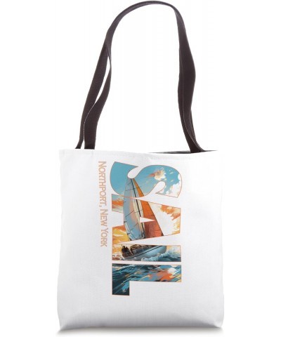 Northport New York Sailing Nautical Sailor Tote Bag $11.50 Totes