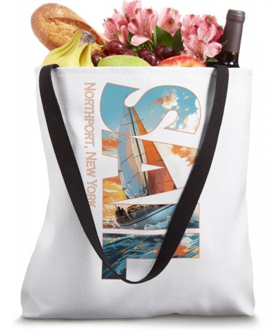 Northport New York Sailing Nautical Sailor Tote Bag $11.50 Totes