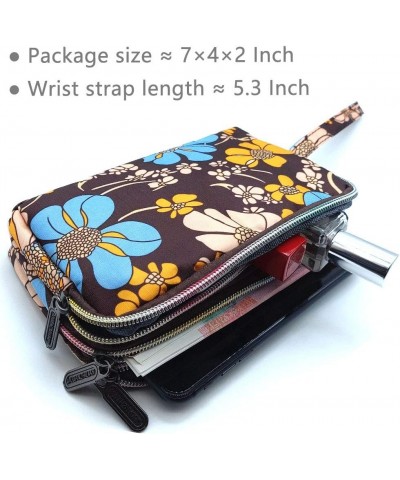 Women's printed casual wallet with wrist strap and zip | clutch | wrist bag | coin purse | wallets for women Wl18 $11.19 Wallets