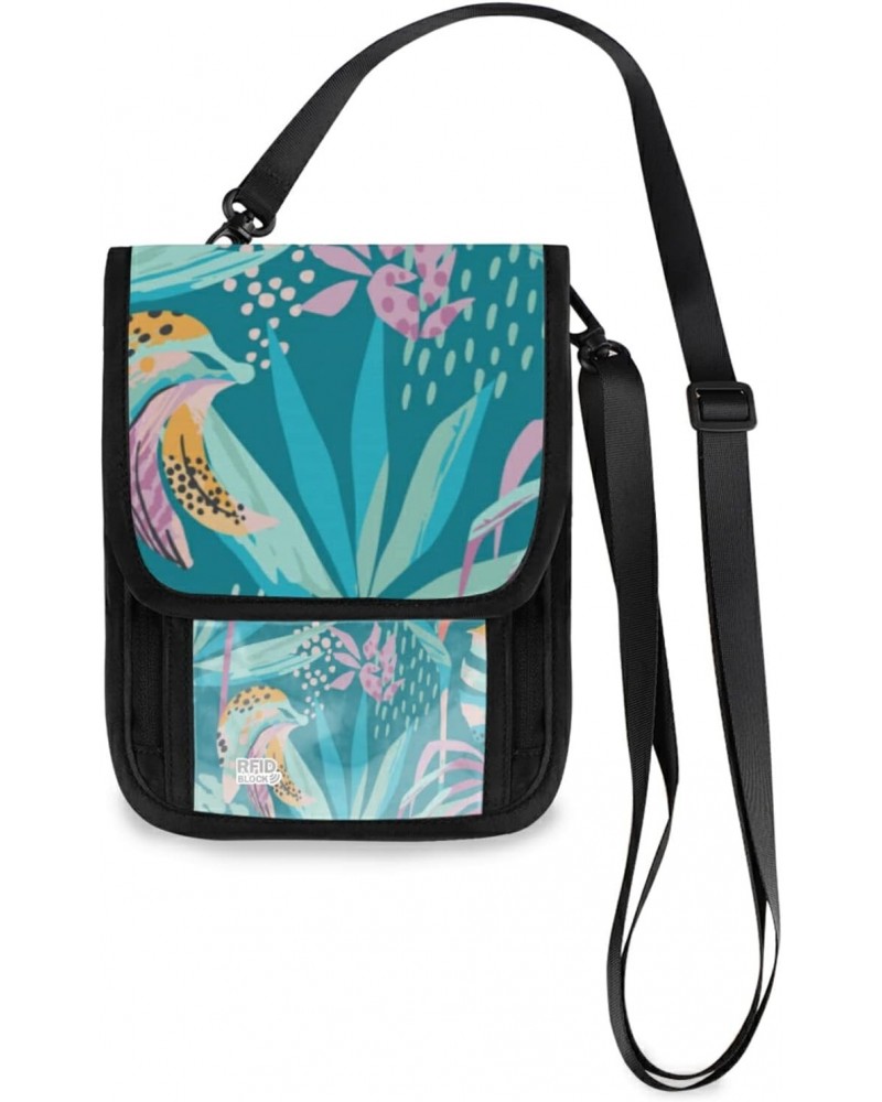 Crossbody Bags Cell Phone Wallet Purses for Women, Tropical Palm Travel Purses with Card Slots, 6 x 7.5 inch $10.25 Crossbody...