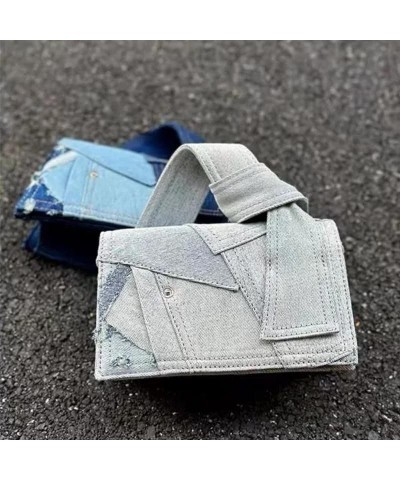 Chic Denim Crossbody Bag Light Blue $21.52 Crossbody Bags