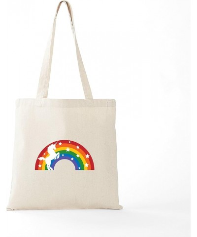 Rainbow Carrots Tote Bag Natural Canvas Tote Bag, Cloth Shopping Bag Retro Rainbow Unicorn Tote Bag $8.63 Travel Gear