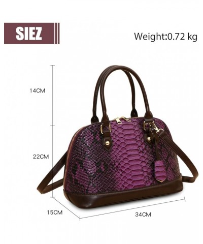 Medium Dome Crossbody Bag Women Shoulder Bag Double Zipper Satchel Handbag Leopard $20.29 Satchels