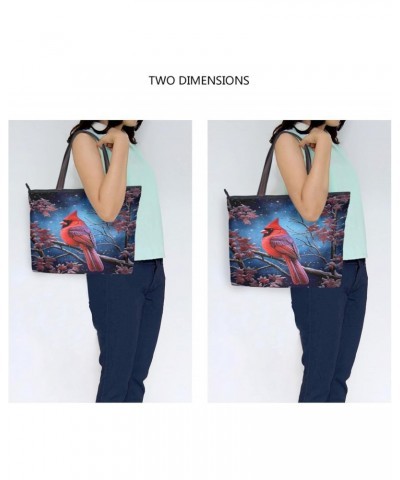 Women Tote Bags Flowers Floral Bird Snow Top Handle Satchel Handbags Shoulder Bag for Shopping L 20848051 $11.75 Satchels