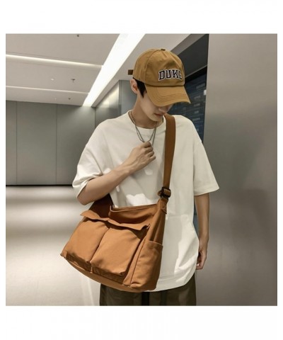 Men Women Canvas Crossbody Shoulder Bag for Women Casual Canvas Hobo Bag Handbag Messager Bag Satchel Bag Purse Green $17.84 ...