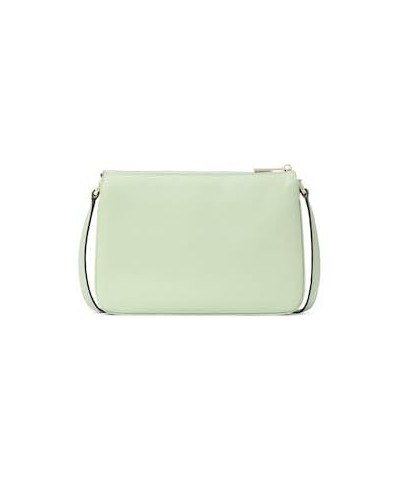 Kate Spade Leila Triple Gusset Crossbody Pebbled Leather Shoulder Bag, Beach Glass $36.91 Crossbody Bags