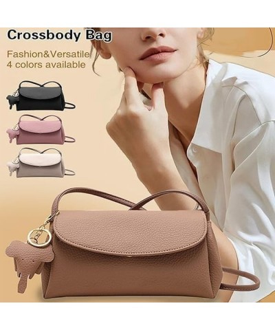 Women's High End Fashion Crossbody Bag with Elephant Pendant,Fashion Crossbody Bag with Elephant Pendant White $10.75 Crossbo...