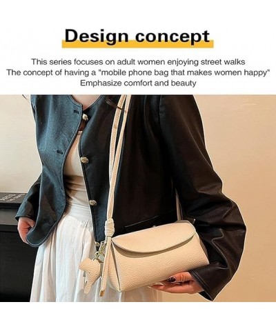 Women's High End Fashion Crossbody Bag with Elephant Pendant,Fashion Crossbody Bag with Elephant Pendant White $10.75 Crossbo...