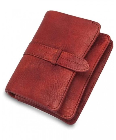 Purse woman Women Cowhide Money Bag Wallets Men Business Card Holder (Size : Dark Brown) Dark Gray $32.52 Wallets