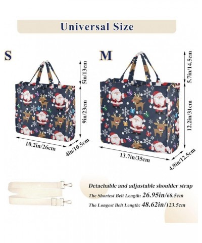 Women Purse Totes Watercolor Witn Penguins Crossbody Purse Christmas Gifts Large Crossbody Purse Santa Christmas $9.02 Totes