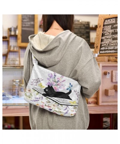 Fluffy Crossbody Bag for Women,Polyester Crossbody Bag Fluffy Tote Bag Lady Shoulder Bag 3 $14.39 Totes