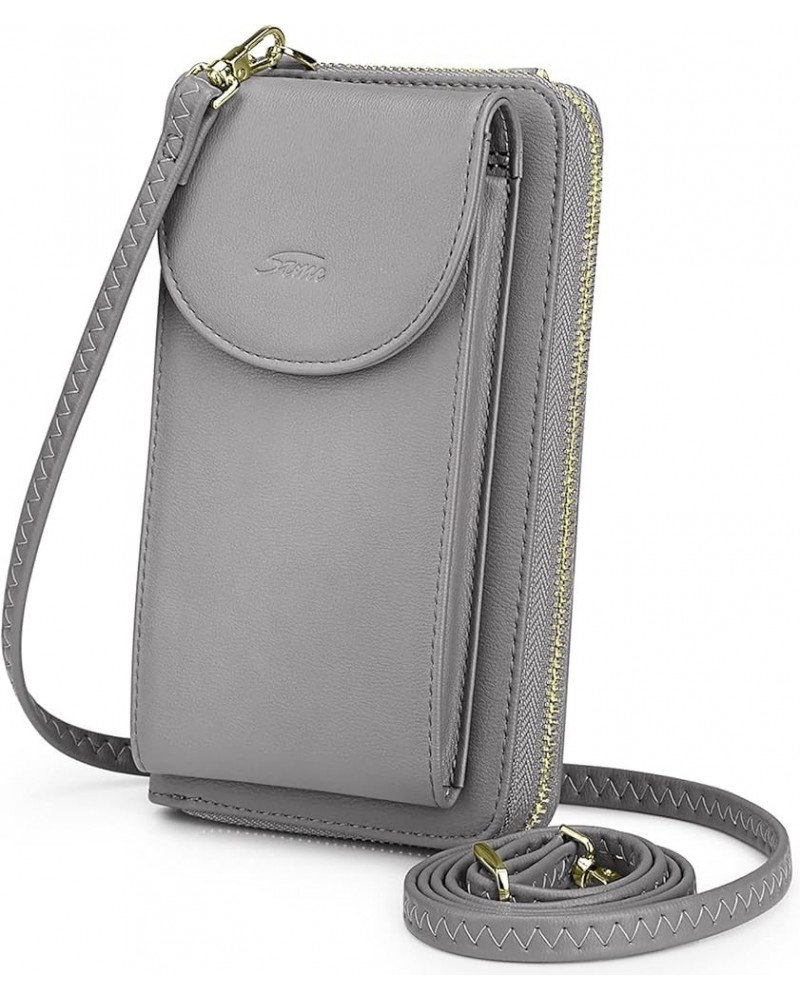 Small Crossbody Bags for Women Cell Phone Purse RFID Blocking Wallet Purses with Credit Card Slots Dark Grey $12.50 Crossbody...