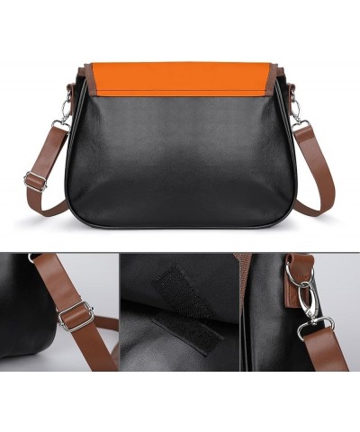 Women's Casual Shoulder Handbag Fashion Leather Bag Vintage Crossbody Bag Color197 $18.57 Totes