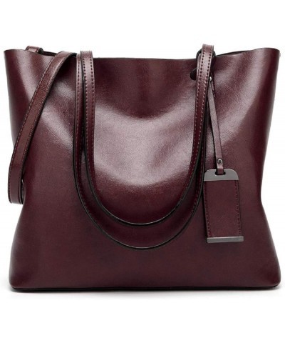 PU Leather Shoulder Bag Work Totes for Women Purse Handbag Coffee Coffee $24.39 Totes