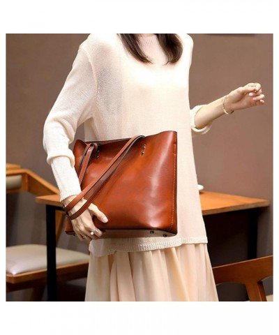 PU Leather Shoulder Bag Work Totes for Women Purse Handbag Coffee Coffee $24.39 Totes