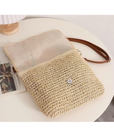 Straw Beach Bag Hobo Bags Women Vintage Shoulder Bag Summer Beach Bag Everything Tote Bag Holiday Work Travel Bag 2024 Beige ...