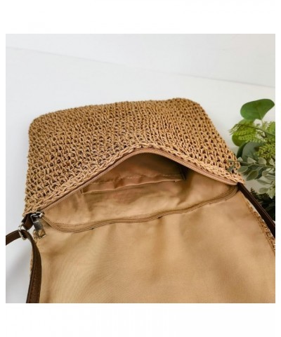 Straw Beach Bag Hobo Bags Women Vintage Shoulder Bag Summer Beach Bag Everything Tote Bag Holiday Work Travel Bag 2024 Beige ...