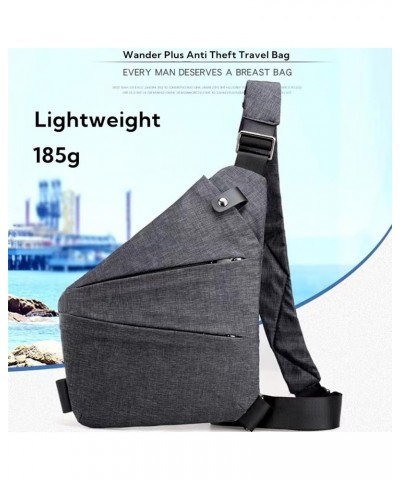 Wander Plus Anti Theft Travel Bag New Slim Sling Bag Crossbody & Travel Bags for Women Men Pink $15.59 Crossbody Bags