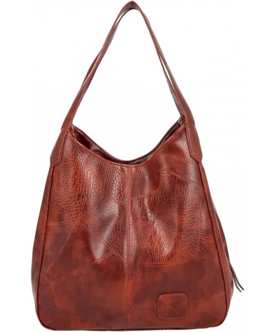 Fashion Women's Handbags Waterproof Top-handle Bags Shoulder Bag Brown a $18.35 Shoulder Bags