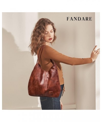 Fashion Women's Handbags Waterproof Top-handle Bags Shoulder Bag Brown a $18.35 Shoulder Bags