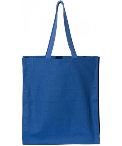 OAD100 Promotional Canvas Shopper Tote Royal $8.71 Totes