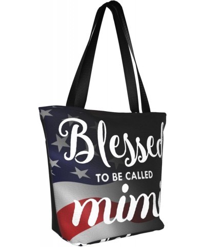 Blessed To Be Called Mimi Fashion Shoulder Bag Large Capacity For Man Or Woman $16.54 Totes