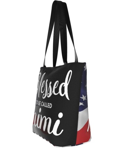 Blessed To Be Called Mimi Fashion Shoulder Bag Large Capacity For Man Or Woman $16.54 Totes