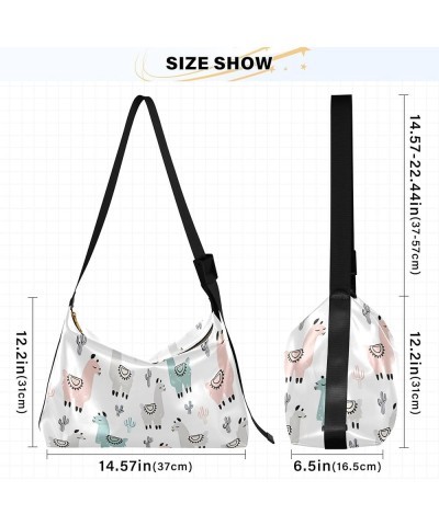 Shark Print Sea Animals Soft PU Leather Hobo Bags Women's Large Purse Fashion Animal Print Women Shoulder Handbags Childish L...