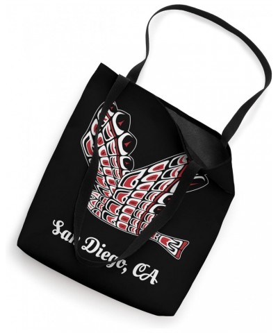 San Diego Red-Tailed Hawk Native American Bird of Prey Art Tote Bag $11.07 Totes