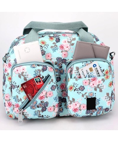 Women's Durable Nylon Floral Crossbody Bag Fashion Handbag Shoulder Tote Bags (3) 1 $20.86 Totes