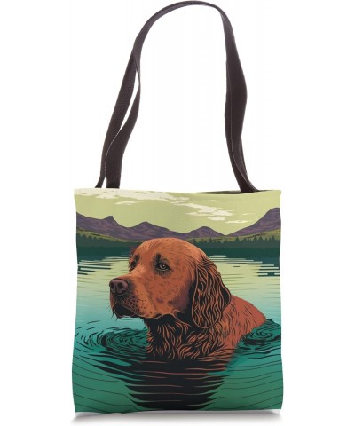 All You Need Is A Dog And A Lake Humor cute animal dog lover Tote Bag $12.49 Totes