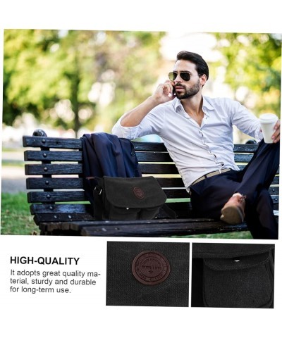 2 Pcs Shoulder Bags Backpack Men' Business Black $9.06 Others