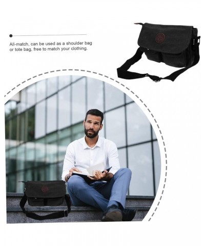 2 Pcs Shoulder Bags Backpack Men' Business Black $9.06 Others