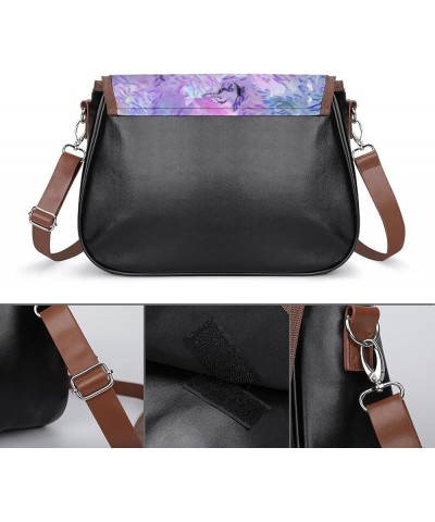 Leather Hobo Bags Women's Crossbody Shoulder Bag Classic City Top Handle Satchels Stork Background Color8 $17.63 Hobo Bags