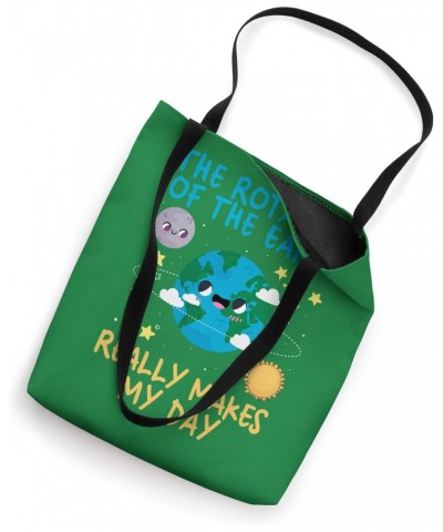 Retro Groovy The Rotation Of The Earth Really Makes My Day Tote Bag $10.56 Totes