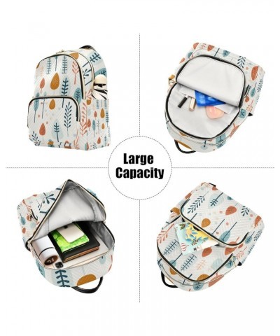 Mini Backpack Purse for Women, Cartoon Trees Travel Bag Casual Daypack Shoulder Bag Medium $19.19 Backpacks