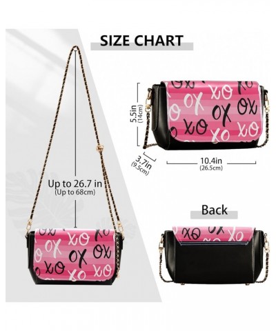 Crossbody Bags for Women Trendy Women's Black Shoulder Bag Small PU Leather Flap Cross Body Bag Handbags Pattern9 $18.85 Cros...