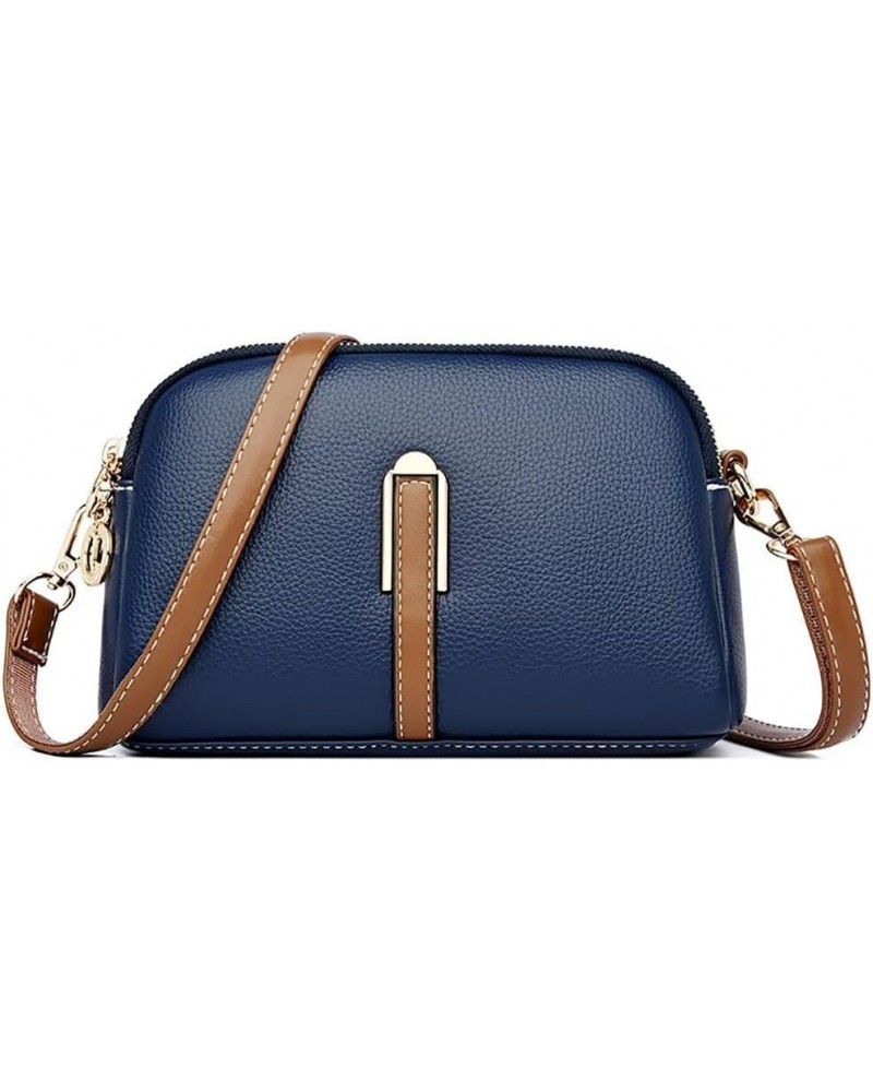 Crossbody Purse for Women Leather Purses and Handbags Designer Shoulder Bag Satchel Bag Everyday Purse for Daily Use Blue $15...