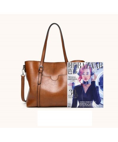 Women Top Handle Satchel Handbags Shoulder Bag Tote Purse Crossbody Bag Brown $27.13 Totes