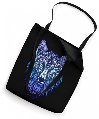 Arctic Fox Antarctica Ornaments Animal Fox Tribal Face Tote Bag $9.64 Totes