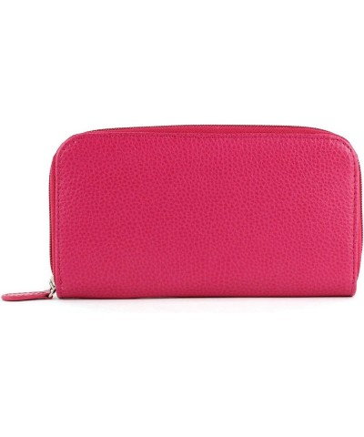 Small Wallet, Genuine Leather, 4.5 x 3.375 x 0.75 inches, Violet (G437.06) Large Fuchsia $22.58 Wallets