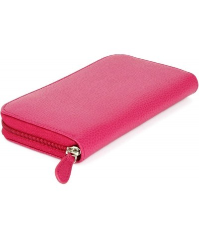 Small Wallet, Genuine Leather, 4.5 x 3.375 x 0.75 inches, Violet (G437.06) Large Fuchsia $22.58 Wallets