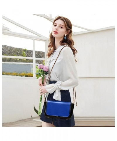 Medium Lavender Magenta Women Crossbody Bags Shoulder Bag with Adjustable Strap Lightweight Everyday Purse Modern Blue $18.62...