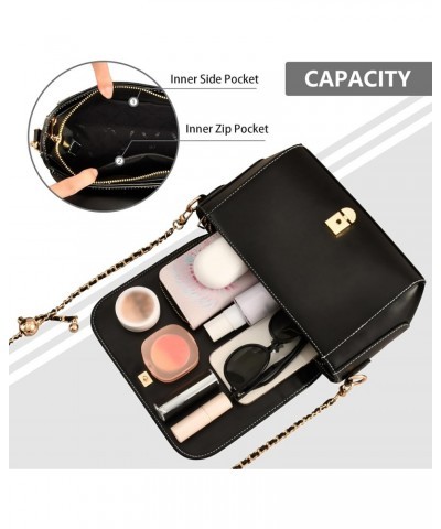 Cute Bunnies Design Stylish Leather Clamshell Crossbody Handbag with Detachable Adjustable shoulder strap $16.40 Crossbody Bags