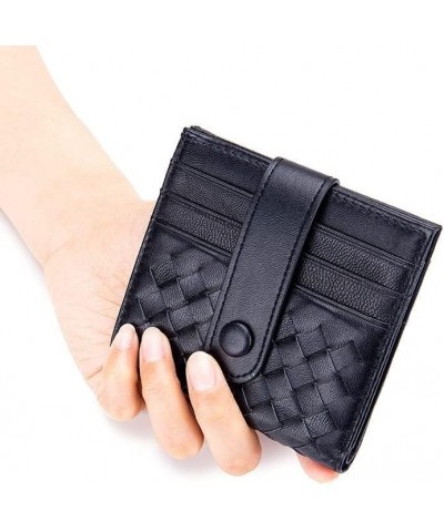 Zero Wallet Mini Purses Credit Card Case Coin Holder Sheepskin Thin Wallets Women's Leather Billfold Hasp Card Holder Purse P...