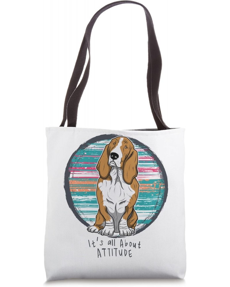 Basset Hound Dog Breed Tote Bag $11.05 Totes