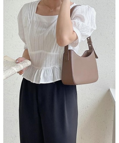 Hobo Purse for Women Y2K Tote Bag Stylish Shoulder Bags Clutch Purse Women Satchel Bags 2023 Coffee $31.85 Totes