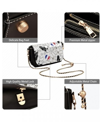 Crossbody Bags for Women Trendy Women's Black Shoulder Bag Small PU Leather Flap Cross Body Bag Handbags Pattern24 $20.49 Cro...